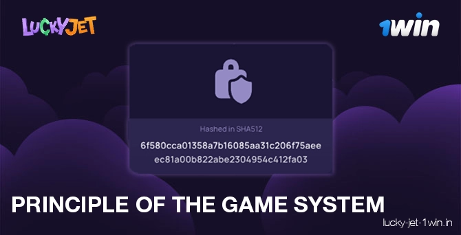principle of the game system – Lucky Jet Algorithme à équité prouvée pour la génération de jets chanceux