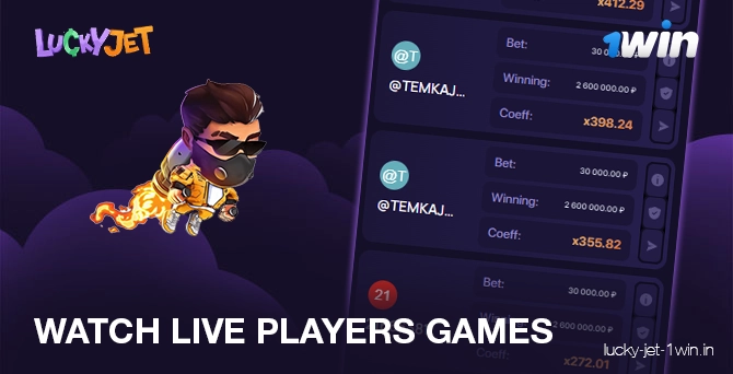 watch live players games – Lucky Jet Regardez les parties en direct de joueurs expérimentés pour améliorer votre jeu