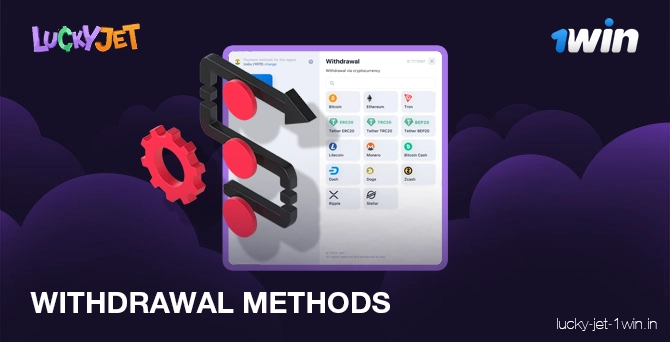 Méthodes de retrait pour les joueurs du casino 1win